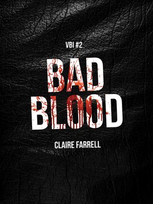 cover image of Bad Blood (V.B.I. #2)